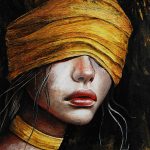 art realism portrait – artistic women painting