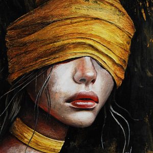 Home art realism portrait – artistic women painting