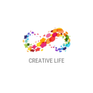 colorful abstract infinity symbol logo removebg preview