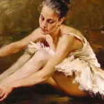 ballet painting