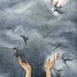 hands held open