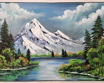 mountain lake landscape mountain lake landscape